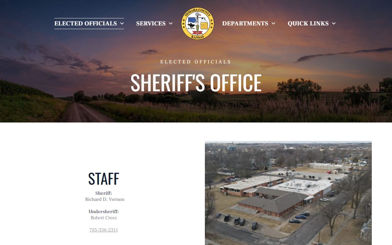 Nemaha County arrest records County Sheriff source