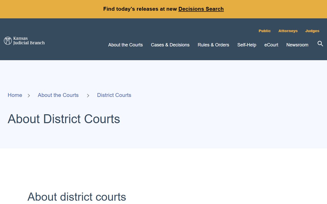 Nemaha County probate records in Kansas District Court jurisdiction